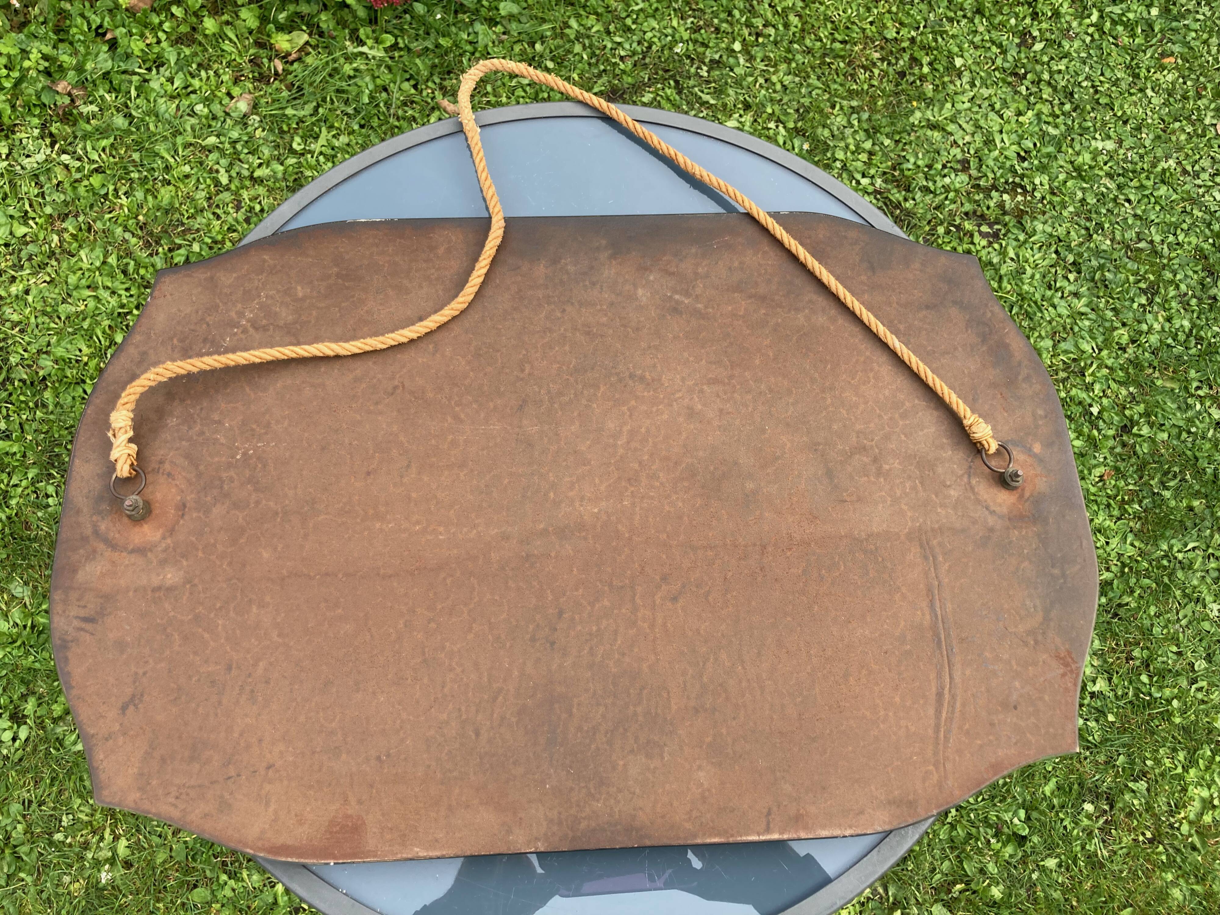 Antique chiseled mirror 60 X 40cm