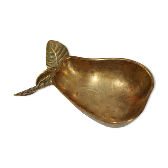 Empty brass pear pocket
