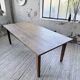 Oak farmhouse table 1950 212cm