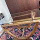 Dining table set with 4 solid wood chairs.