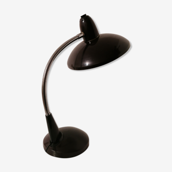 Vintage UFO-style flexible arm desk lamp