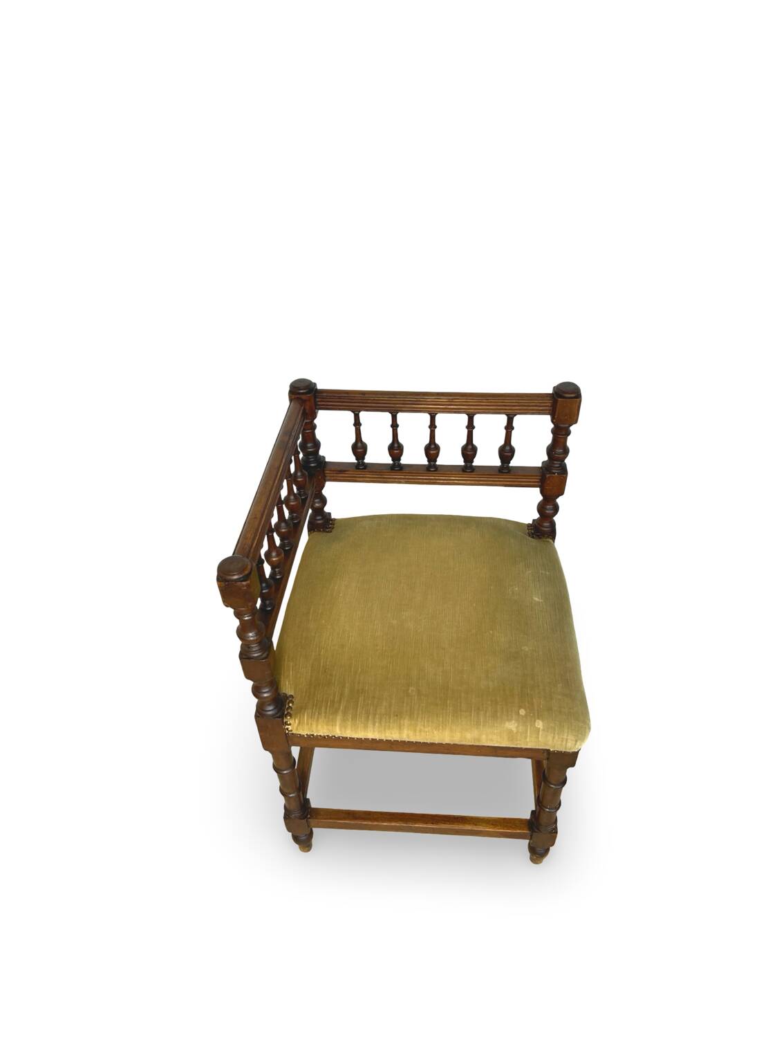 2 chaises et 1 chaise de coin italiennes, années 1950