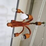 Teak pendant lamp by Domus, 1970s