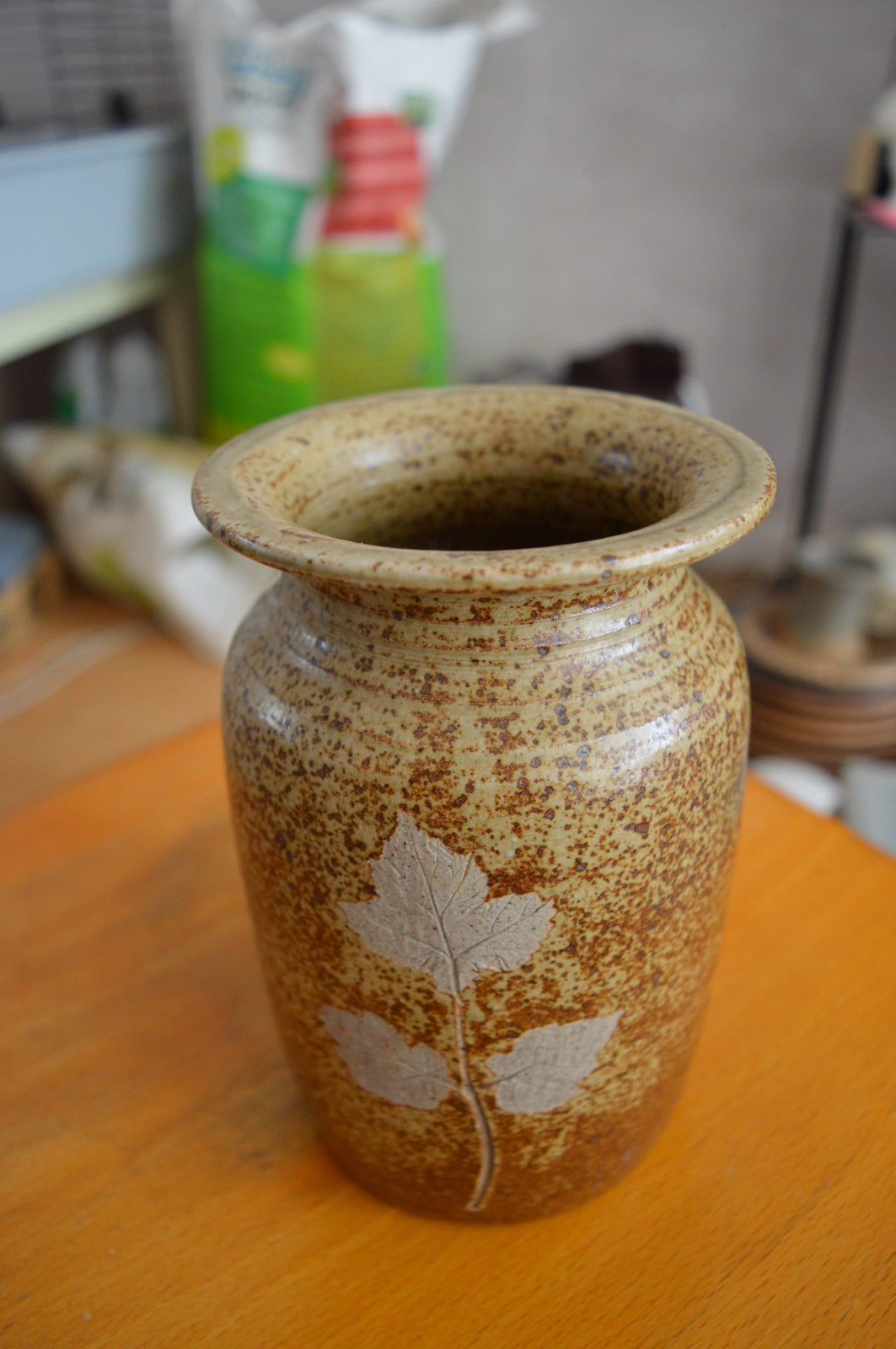 Vase en grès par Alain Blanchard