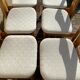 6 vintage chairs Scandinavian design Guilleumas