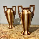 Paire de vases louis gueulle