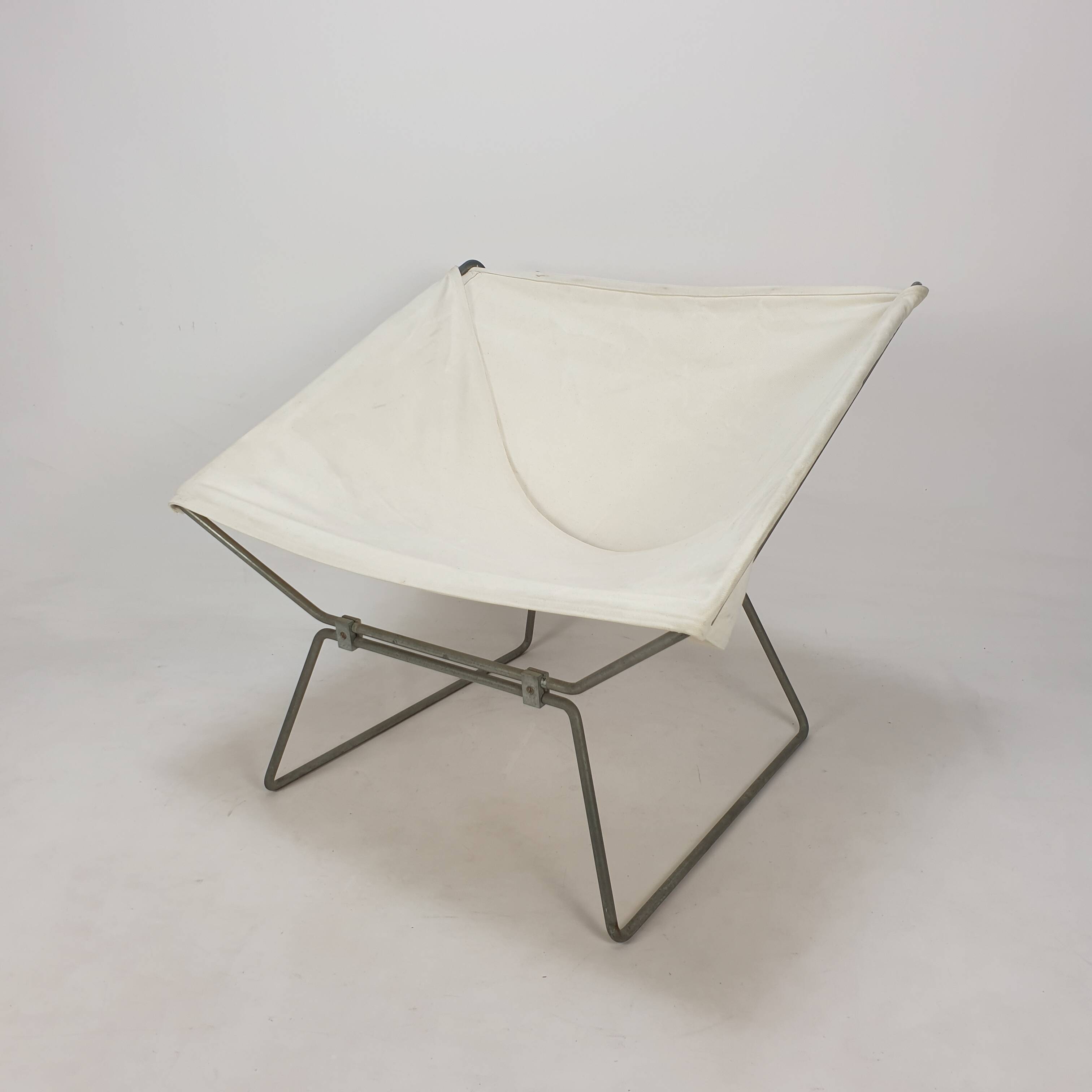 Pierre Paulin AP-14 "Anneau" Butterfly Chair by AP Polak, 1950's