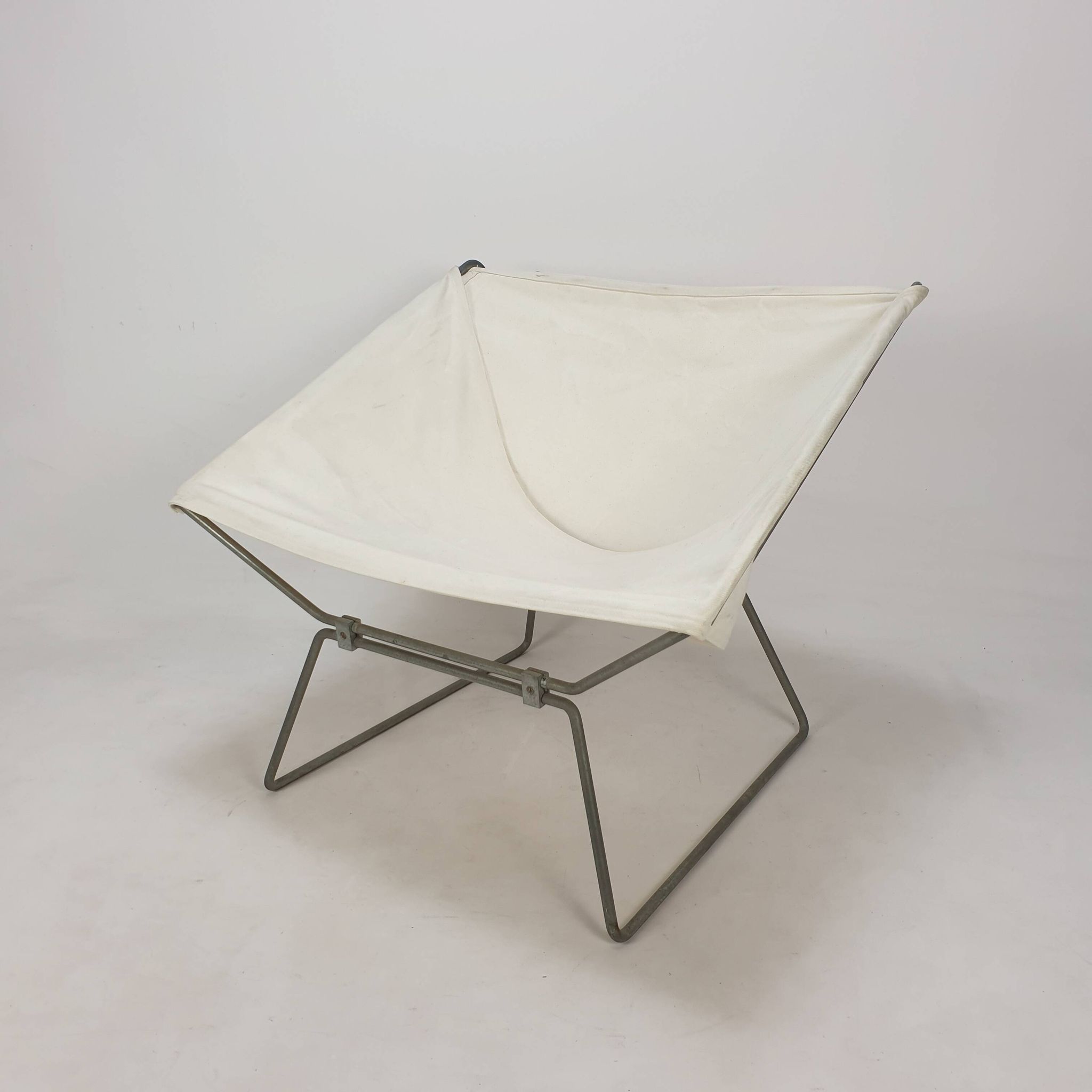 Pierre Paulin AP-14 "Anneau" Butterfly Chair by AP Polak, 1950's