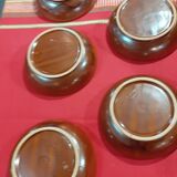 Hollow plates set of 6 vallauris felix ceram