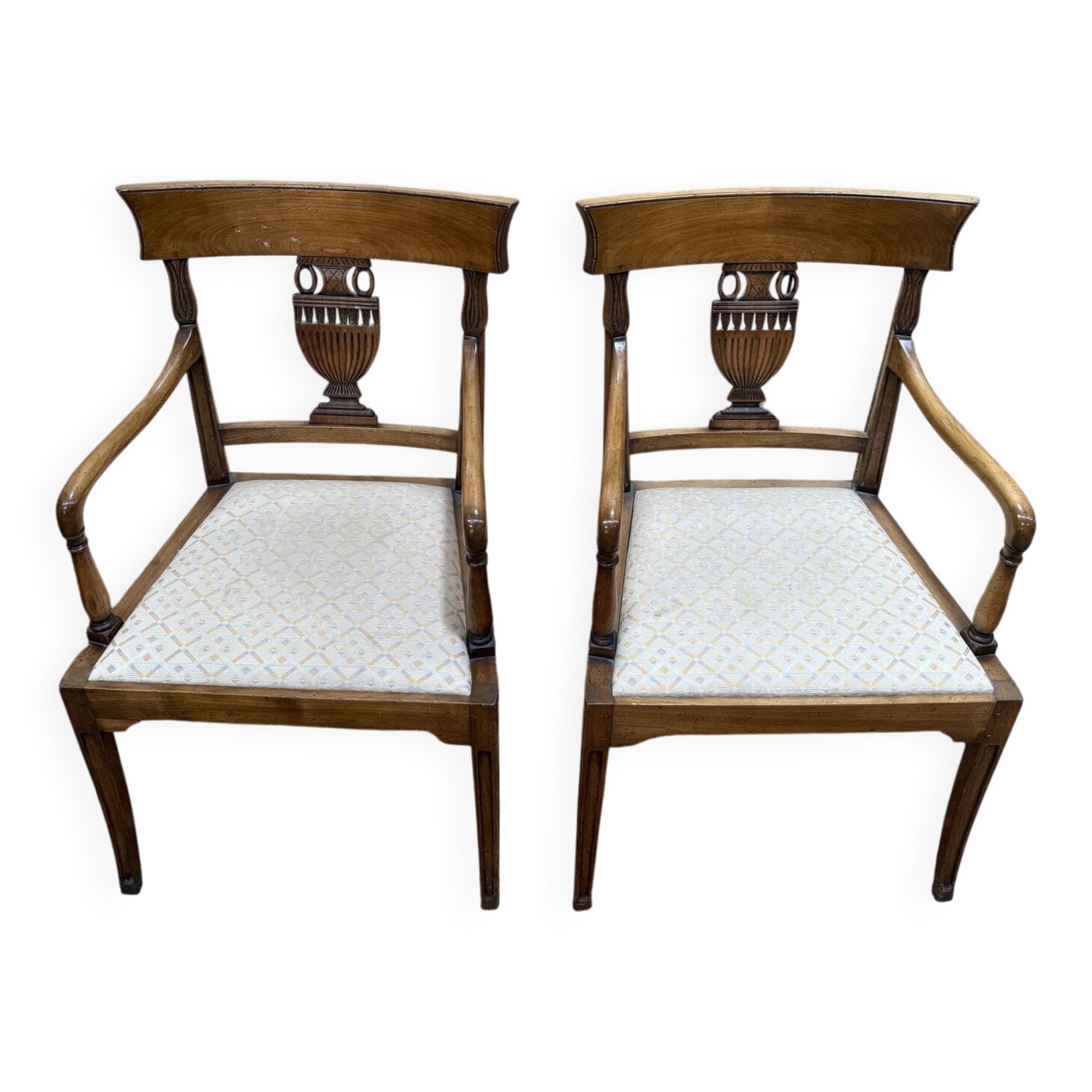 Paire de fauteuil de style Louis XVI - Directoire