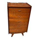 Vintage chest of drawers compass feet