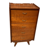 Commode vintage pieds compas