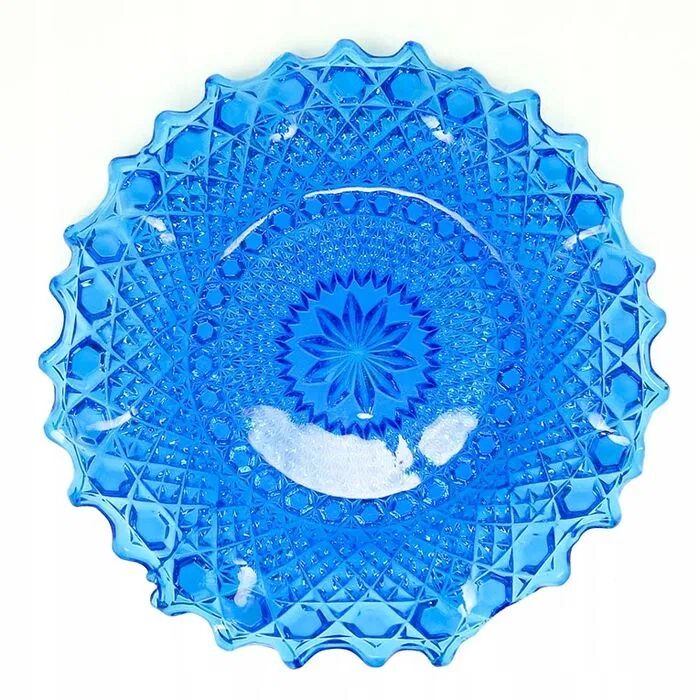 H4O Huta Ząbkowice Blue Platter