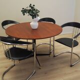 Set of four chairs, Italian design, 1980s, production: Italy