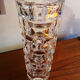Vase à facettes concave
