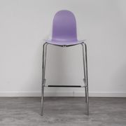 Tabouret casprini 3x2 bar mauve