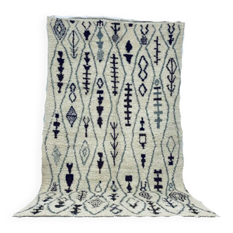 Handmade Moroccan Berber rug 254 X 144 CM
