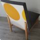 Vintage heater (dominant mustard yellow and grey)