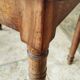 Early 20th century oak side table
