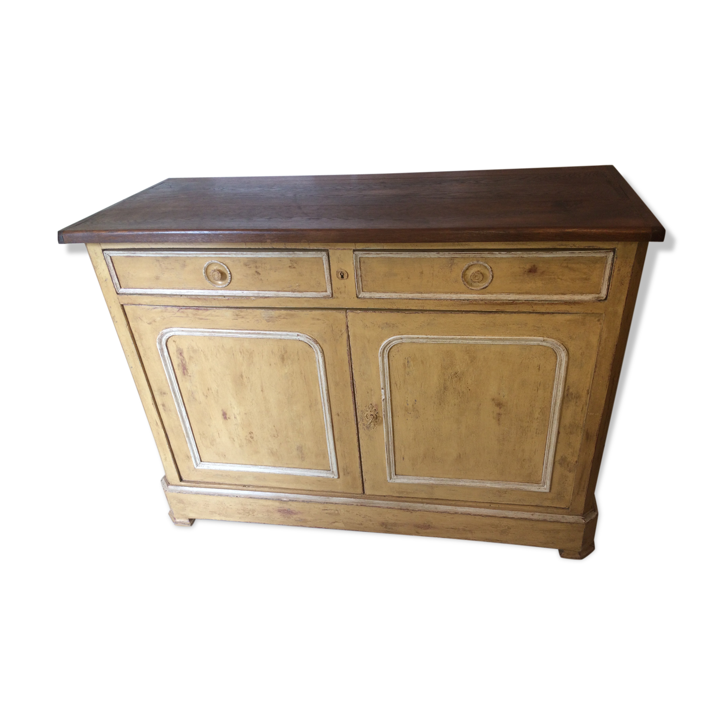 Old buffet 2 drawers 2 doors