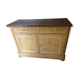 Old buffet 2 drawers 2 doors