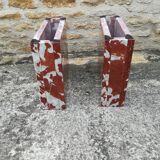 Red marble coffee table
