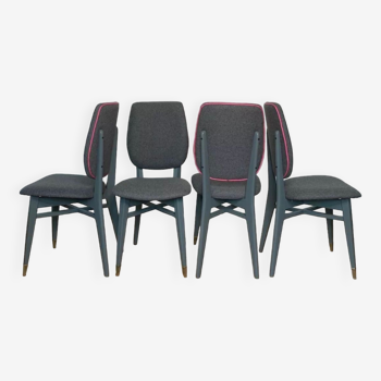 Scandinavian chairs -series of 4