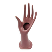Soliflore vase and ceramic hand ring JMR