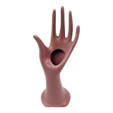 Vase Soliflore et Baguier Main Céramique JMR