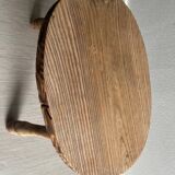 Tabouret tripode bois