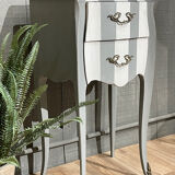 Petite commode rayee
