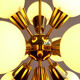 Czechoslovak sputnik chandelier by Kamenický Šenov, 1960s