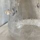 Vintage 1960s bubble glass cooler bottle bucket biot