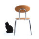 Midcentury Chair By Kovona In Leatherette And Chrome, 1970s