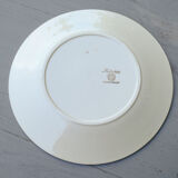 Assiette plate faience Badonvillier