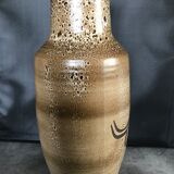 Vase in ceramic rock effect of saint clement mammouth 38 cm decoration