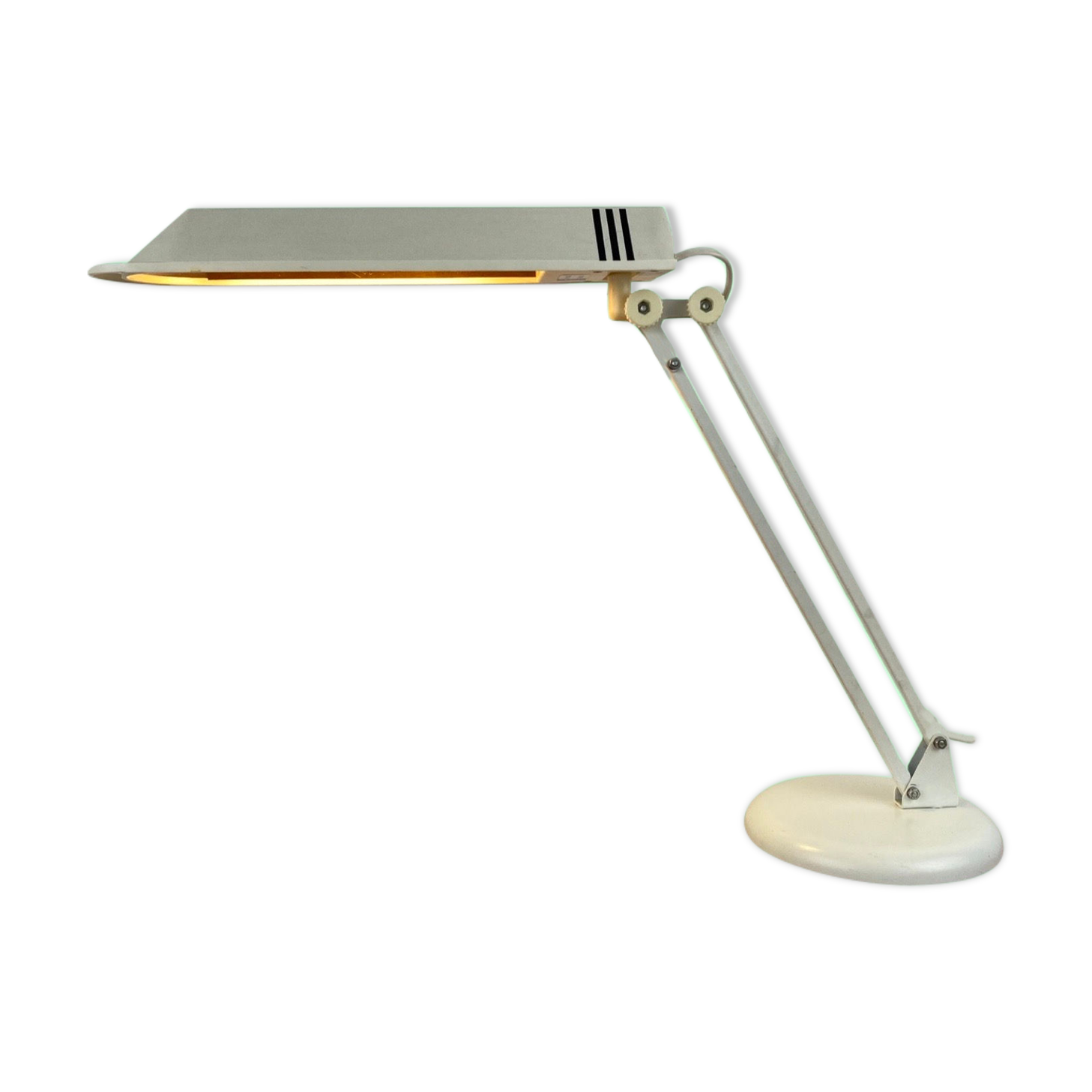 Danish VIntage Designer Desk Lamp LYSKAER | Scandinavian Desk Lamp Adjustable And Bright Light
