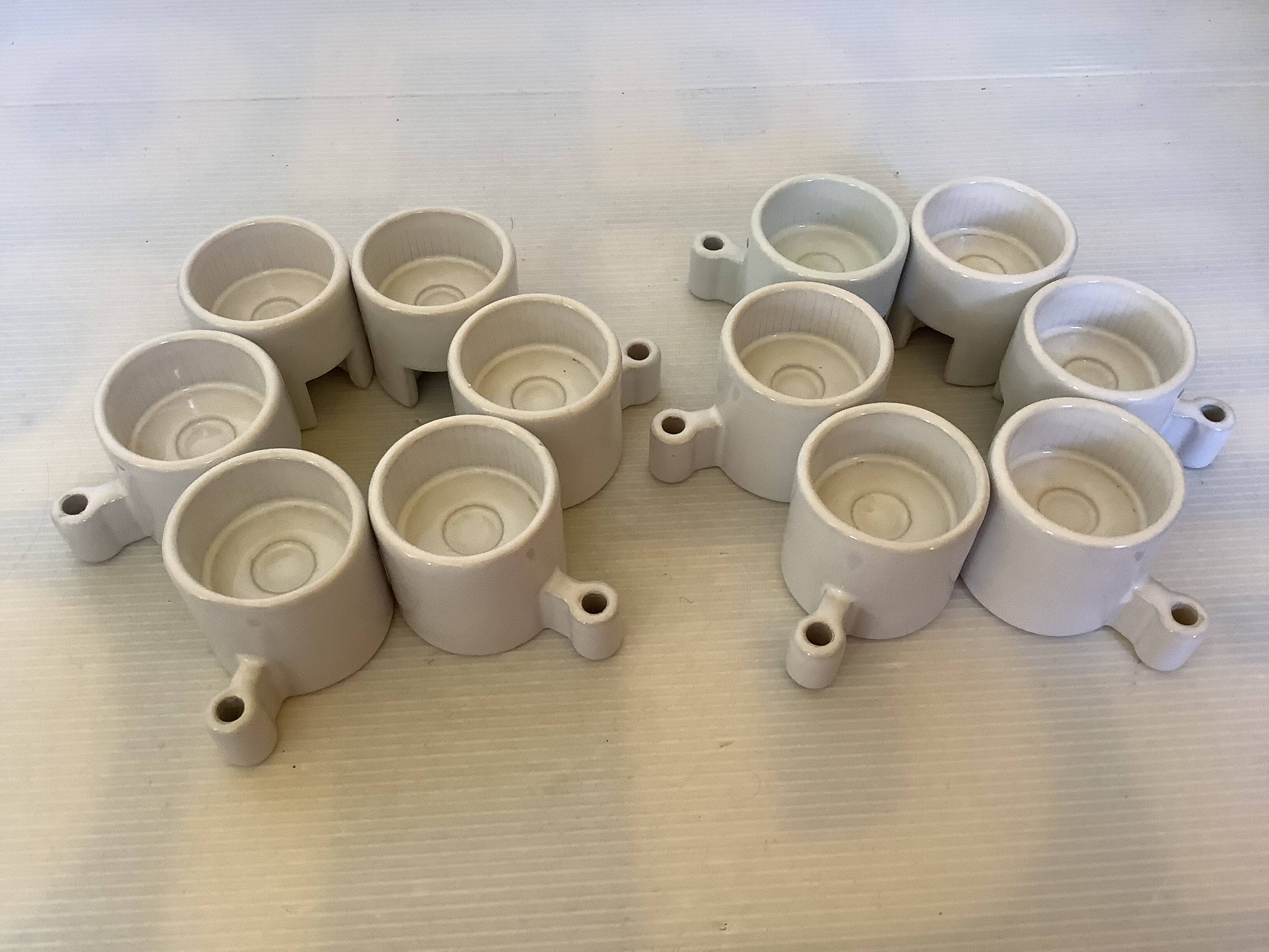 Twelve caterpillar candlesticks Ehlen Johansson