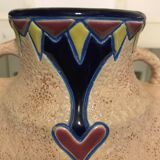 Ceramic art deco vase