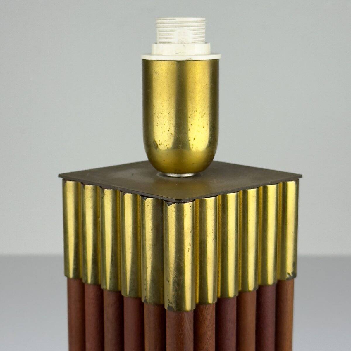 Vintage table lamp by AV Vikić, Yugoslavia, 1980s