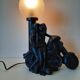 Lampe de chevet moto années 80