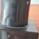 Art deco African woman bust plaster statuette signed Andre C registered
