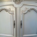 Painted wooden sideboard