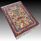 Oriental Rug Iran Isfahan 0.74X 1.08 M - Wool and Silk