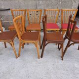 Chaises baumann assises similicuir
