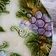 2 antique slipware plates