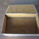 Pink mother-of-pearl and brass box 70s