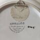 Large decorative plate, Quimper