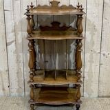 Sheet music cabinet nineteenth in walnut