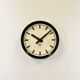Industrial Bakelite Factory Wall Clock from Pragotron, 1960s